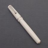 Click Aristocrat Fountain Pen with Kanwrite Nib - White - Chrome Trim