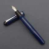 Click Aristocrat Fountain Pen with Kanwrite Nib - Blue - Chrome Trim