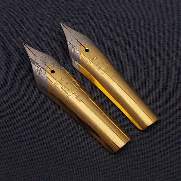 Set of 2 Kanwrite No.6 35mm Fine (F) Fountain Pen Nibs - TTF