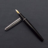 Camlin Elegante Fountain Pen with Kanwrite Flex Nib - Black