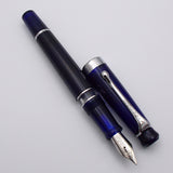 Kanwrite Heritage Piston Filler Fountain Pen - Royal Blue