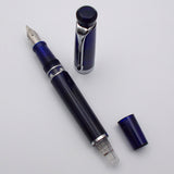Kanwrite Heritage Piston Filler Fountain Pen - Royal Blue