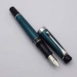 Kanwrite Heritage Piston Filler Fountain Pen - Purl Green/Black