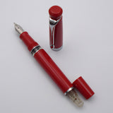 Kanwrite Heritage Piston Filler Fountain Pen - Red