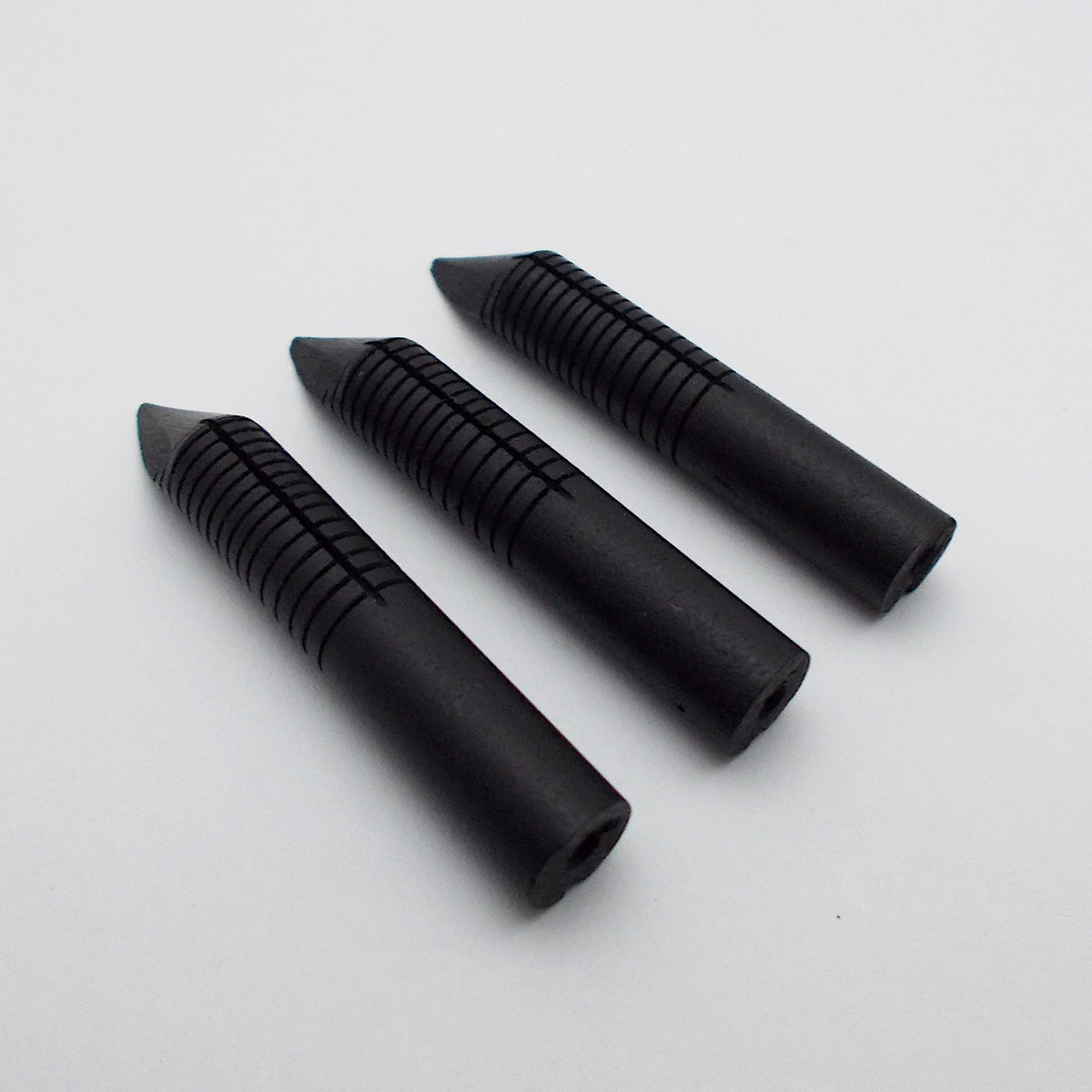 Set of 3 Kanwrite Ebonite Feeds for 6 Fountain Pen Nibs kiwipens