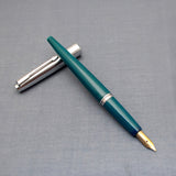 Vintage Blackbird Esquire Fountain Pen (NOS) - Made in India - Teal Color