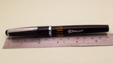 Vintage Butterfly Indian Eye Dropper Fountain Pen (NOS) - Black