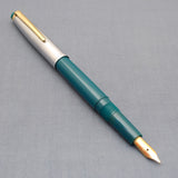 Vintage Blackbird Graduate Fountain Pen (NOS) - Made in India - Teal Color