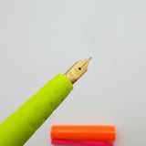 Vintage Platignum School Fountain Pen Made in England with Vintage Swan Nib-Pink