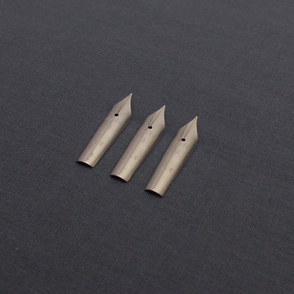 Set of 3 Vintage Beker No.4 Fountain Pen Nibs