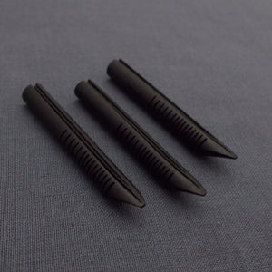 Set of 3 Replacement Ebonite Feeds for #5 Fountain Pen Nibs - Sheaffer Type