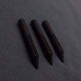 Set of 3 Replacement Ebonite Feeds for #4 Fountain Pen Nibs - Sheaffer Type