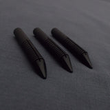 Set of 3 Replacement Ebonite Feeds for #4 Fountain Pen Nibs - Sheaffer Type