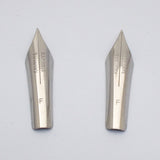 Set of 2 Kanwrite No.6 35mm Fine (F) Flex Fountain Pen Nibs - SSF