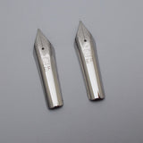 Set of 2 Kanwrite No.6 35mm Extra Fine (EF) Fountain Pen Nibs - SSF