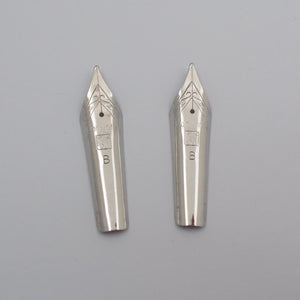 Set of 2 Kanwrite No.6 35mm Broad (B) Fountain Pen Nibs - SSF