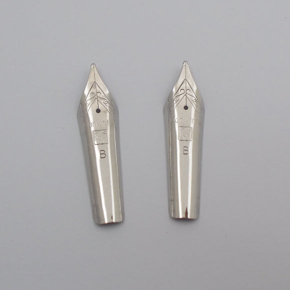 Set of 2 Kanwrite No.6 35mm Broad (B) Fountain Pen Nibs - SSF