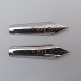 Set of 2 Kanwrite No.6 35mm Broad (B) Fountain Pen Nibs - SSF