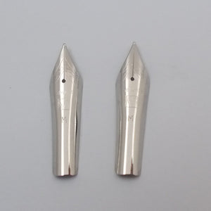 Set of 2 Kanwrite No.6 35mm Medium (M) Fountain Pen Nibs - SSF