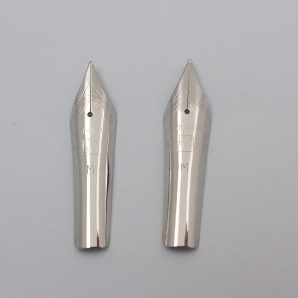 Set of 2 Kanwrite No.6 35mm Medium (M) Fountain Pen Nibs - SSF