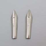 Set of 2 Kanwrite No.6 35mm Medium (M) Fountain Pen Nibs - SSF