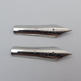Set of 2 Kanwrite No.6 35mm Medium (M) Fountain Pen Nibs - SSF