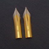Set of 2 Kanwrite #5.5 Ultra Flex F Fountain Pen Nibs - TTF