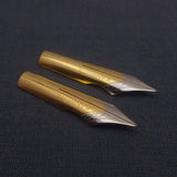 Set of 2 Kanwrite #5.5 Ultra Flex F Fountain Pen Nibs - TTF