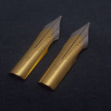 Set of 2 Kanwrite #5.5 Ultra Flex F Fountain Pen Nibs - TTF