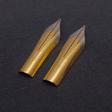 Set of 2 Kanwrite #5.5 Flex F Fountain Pen Nibs - TTF