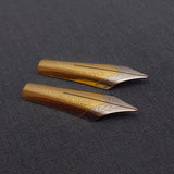 Set of 2 Kanwrite #5.5 Flex F Fountain Pen Nibs - TTF
