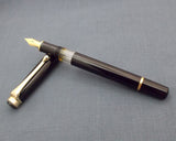 Click Tulip Pure Piston Filler Fountain Pen - Black
