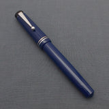 Click Aristocrat Fountain Pen with Kanwrite Nib - Blue - Chrome Trim
