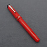 Click Aristocrat Fountain Pen with Kanwrite Nib - Red - Chrome Trim