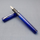 Vintage Sheaffer No Nonsense Fountain Pen - Made in USA - Translucent Blue