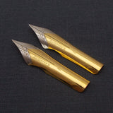 Set of 2 Kanwrite No.6 (35 mm) M Ultra Flex Fountain Pen Nibs - TTF
