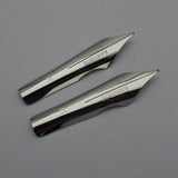 Set of 2 Kanwrite No.6 (35 mm) M Ultra Flex Fountain Pen Nibs - SSF