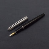 Camlin Elegante Fountain Pen with Kanwrite Flex Nib - Black