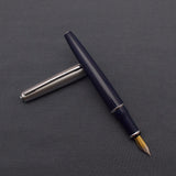 Camlin Elegante Fountain Pen with Kanwrite Flex Nib - Blue