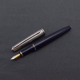 Camlin Elegante Fountain Pen with Kanwrite Flex Nib - Blue