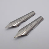 Set of 2 Kanwrite No.6 35mm Ultra Flex Ex. Fine (EF) Fountain Pen Nibs - SSF