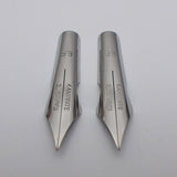 Set of 2 Kanwrite No.6 35mm Ultra Flex Ex. Fine (EF) Fountain Pen Nibs - SSF