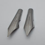 Set of 2 Kanwrite No.6 35mm Ultra Flex Ex. Fine (EF) Fountain Pen Nibs - SSF