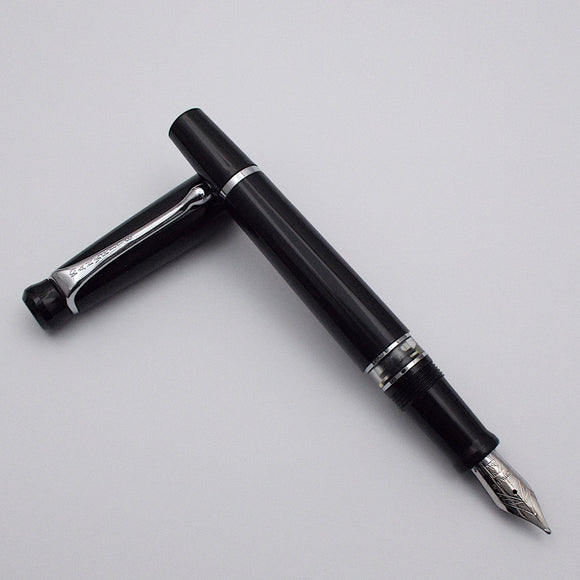 Kanwrite Heritage Piston Filler Fountain Pen - Black