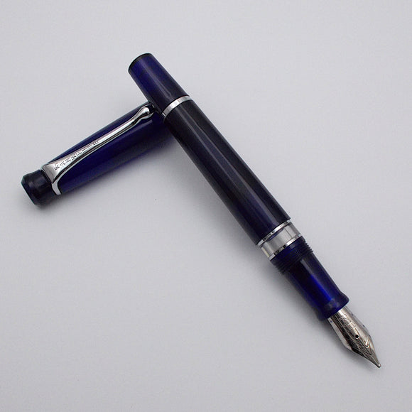 Kanwrite Heritage Piston Filler Fountain Pen - Royal Blue