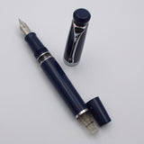 Kanwrite Heritage Piston Filler Fountain Pen - Dark Blue