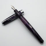 Wality/Airmail 55 Eyedropper Fountain Pen with Kanwrite Semi Flex Nib - Purple