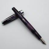 Wality/Airmail 55 Eyedropper Fountain Pen with Kanwrite Semi Flex Nib - Purple