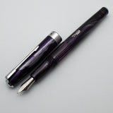 Wality/Airmail 55 Eyedropper Fountain Pen with Kanwrite Semi Flex Nib - Purple