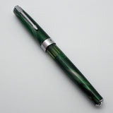 Wality/Airmail 55 Eyedropper Fountain Pen with Kanwrite Semi Flex Nib - Green